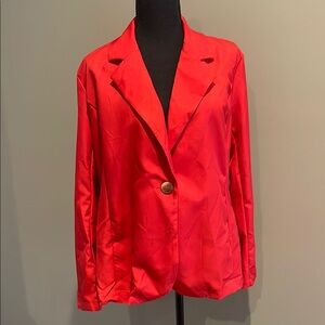 Women's Red Blazer